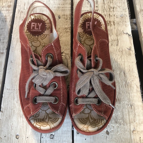 Fly London Ylfa wedges - Picture 2 of 8